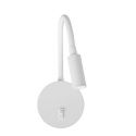 Aplica LED cu spot directionabil design minimalist Jaco alba
