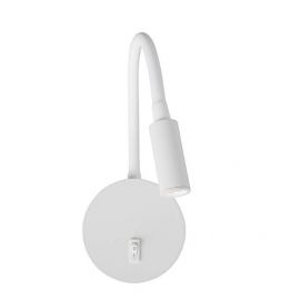 Aplice cu Spot - Aplica LED cu spot directionabil design minimalist Jaco alba