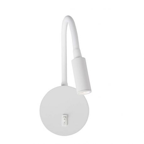 Aplice cu Spot - Aplica LED cu spot directionabil design minimalist Jaco alba