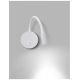 Aplice cu Spot - Aplica LED cu spot directionabil design minimalist Jaco alba