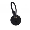 Aplica LED cu spot directionabil design minimalist Jaco neagra