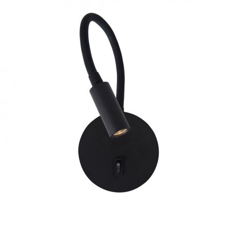 Aplice cu Spot - Aplica LED cu spot directionabil design minimalist Jaco neagra