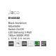 Aplice cu Spot - Aplica LED cu spot directionabil design minimalist Jaco neagra