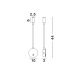 Aplice cu Spot - Aplica LED cu spot directionabil design minimalist Jaco neagra