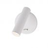 Aplica LED cu spot directionabil design minimalist Laredo alba