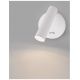 Aplice cu Spot - Aplica LED cu spot directionabil design minimalist Laredo alba
