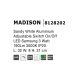 Aplice cu Spot - Aplica LED cu spot directionabil design minimalist Madison alba