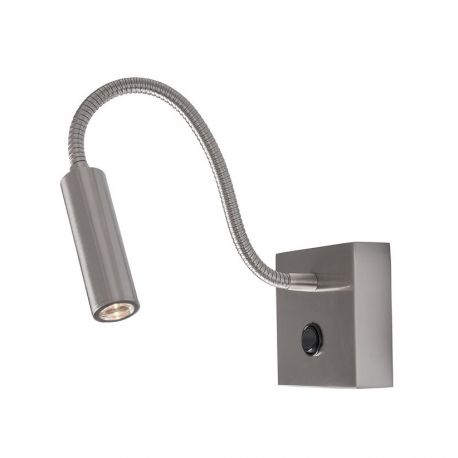 Aplice cu Spot - Aplica LED cu spot directionabil design minimalist Madison crom