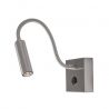 Aplica LED cu spot directionabil design minimalist Madison crom