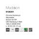 Aplice cu Spot - Aplica LED cu spot directionabil design minimalist Madison crom