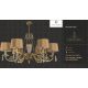 Candelabre, Lustre - Candelabru 6 brate design clasic cristal Asfour Monza