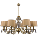 Candelabru 8 brate design clasic cristal Asfour Monza