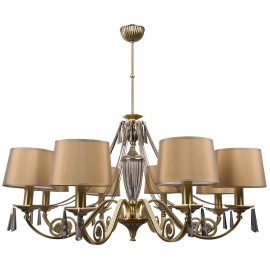 Candelabre, Lustre - Candelabru 8 brate design clasic cristal Asfour Monza