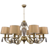 Candelabru 8 brate design clasic cristal Asfour Monza