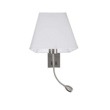 Aplice, corpuri de iluminat pentru pereti - Aplica perete cu reader LED design modern Valencia