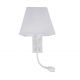 Aplice, corpuri de iluminat pentru pereti - Aplica perete cu reader LED design modern Valencia