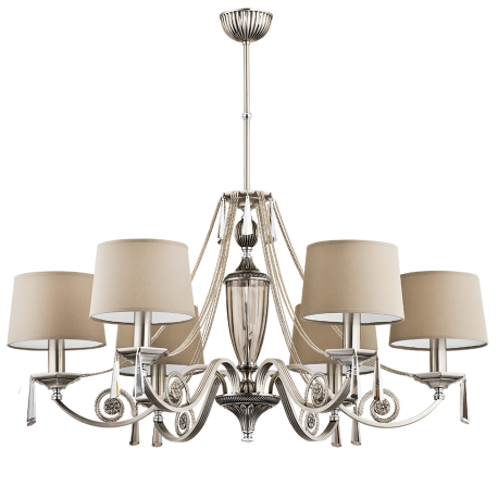 Candelabre, Lustre - Candelabru 6 brate design clasic cristal Asfour Monza