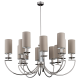 Candelabru 12 brate elegant design clasic realizat manual Lea