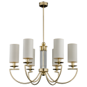 Candelabru 6 brate elegant design clasic realizat manual Lea