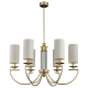 Candelabre, Lustre - Candelabru 6 brate elegant design clasic realizat manual Lea