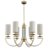 Candelabru 6 brate elegant design clasic realizat manual Lea