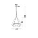 Pendule, Lustre suspendate - Lustra / Pendul design modern decorativ Flavio