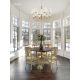 Candelabre, Lustre - Candelabru 8 brate eleganta design clasic NAPOLI