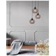 Pendule, Lustre suspendate - Lustra design modern Porto 3L gri