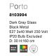 Pendule, Lustre suspendate - Lustra design modern Porto 3L gri