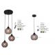 Pendule, Lustre suspendate - Lustra design modern Porto 3L gri