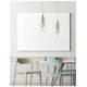 Pendule, Lustre suspendate - Pendul design modern 14cm Filo