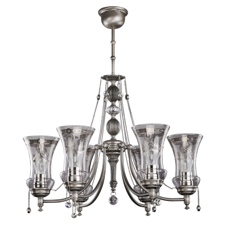 Candelabre, Lustre - Candelabru 6 brate realizat manual Nico