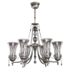 Candelabru 6 brate realizat manual Nico