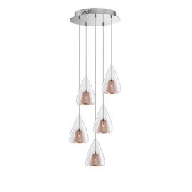 Pendule, Lustre suspendate - Lustra design modern decorativ Hugo 5L