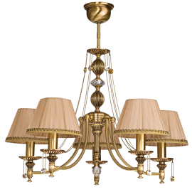 Candelabre, Lustre - Candelabru 5 brate realizat manual Nico