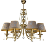 Candelabru 6 brate realizat manual Nico