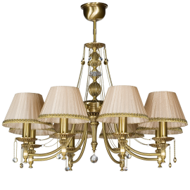 Candelabre, Lustre - Candelabru 8 brate realizat manual Nico