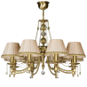Candelabru 8 brate realizat manual Nico