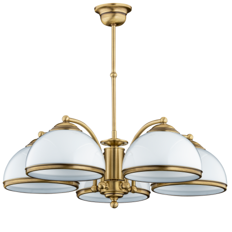 Candelabre, Lustre - Candelabru 5 brate design clasic realizat manual OBD