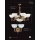 Candelabre, Lustre - Candelabru elegant design clasic Roma