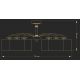 Candelabre, Lustre - Lustra eleganta design clasic ROSSANO