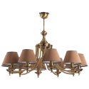 Candelabru 10 brate elegant, Cristal Scholer San Marino