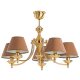 Candelabre, Lustre - Candelabru 5 brate elegant, Cristal Scholer San Marino