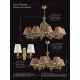 Candelabre, Lustre - Candelabru 5 brate elegant, Cristal Scholer San Marino