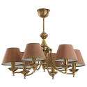 Candelabru 6 brate elegant, Cristal Scholer San Marino