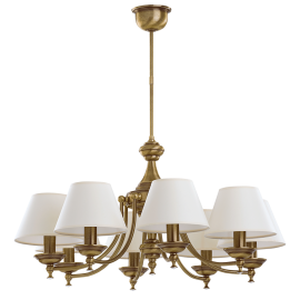 Candelabre, Lustre - Candelabru 8 brate elegant, Cristal Scholer San Marino
