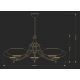 Candelabre, Lustre - Candelabru 5 brate design clasic Cristal Scholer San Marino