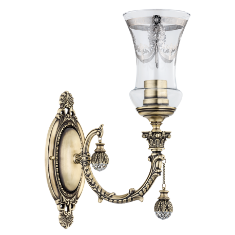 Aplice, corpuri de iluminat pentru pereti - Aplica eleganta design LUX Sienna