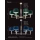 Candelabre, Lustre - Candelabru 6 brate elegant realizat manual TAMARA