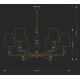 Candelabre, Lustre - Candelabru 6 brate elegant realizat manual TAMARA